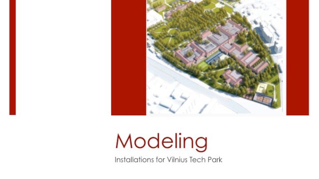 | Modeling - Installations for Vilnius Tech Park